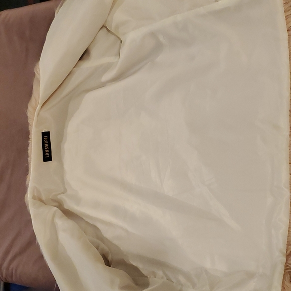 LANSHIFEI Rose Faux Fur Jacket S XXXL - Picture 6 of 6